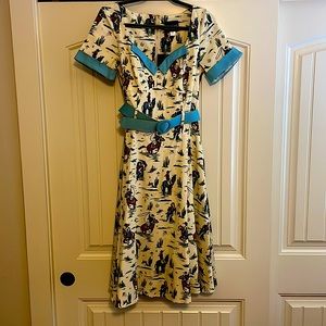 NWT Western Rodeo Dancer Swing Dress